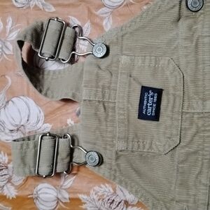 Vintage Carter's Corduroy Overalls Size 6 9 Months Classic Embroidery Unisex